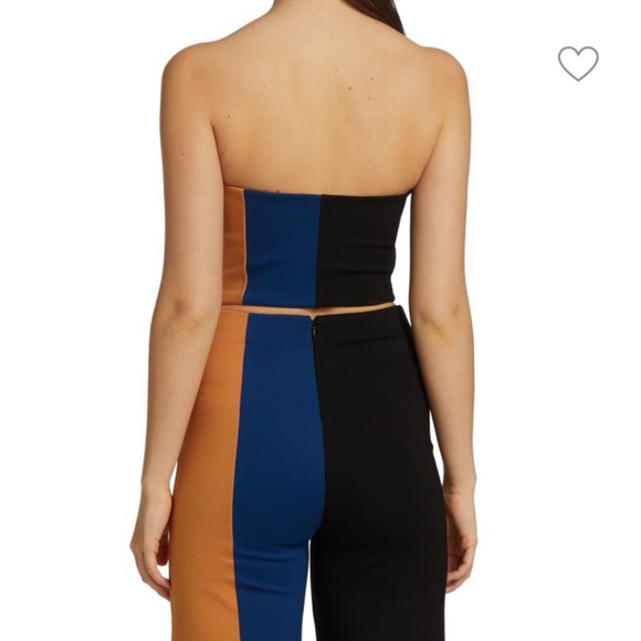 STAUD Dakota Colorblock Tube Top size XL NWT - Picture 2 of 11
